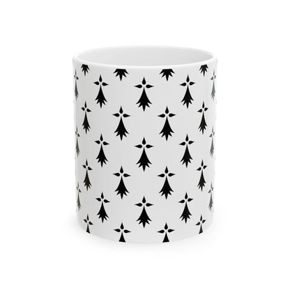 Banniel Erminig (Belgium) White Coffee Mug-11oz-Go Mug Yourself