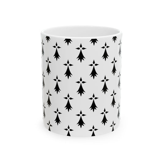 Banniel Erminig (Belgium) White Coffee Mug-11oz-Go Mug Yourself