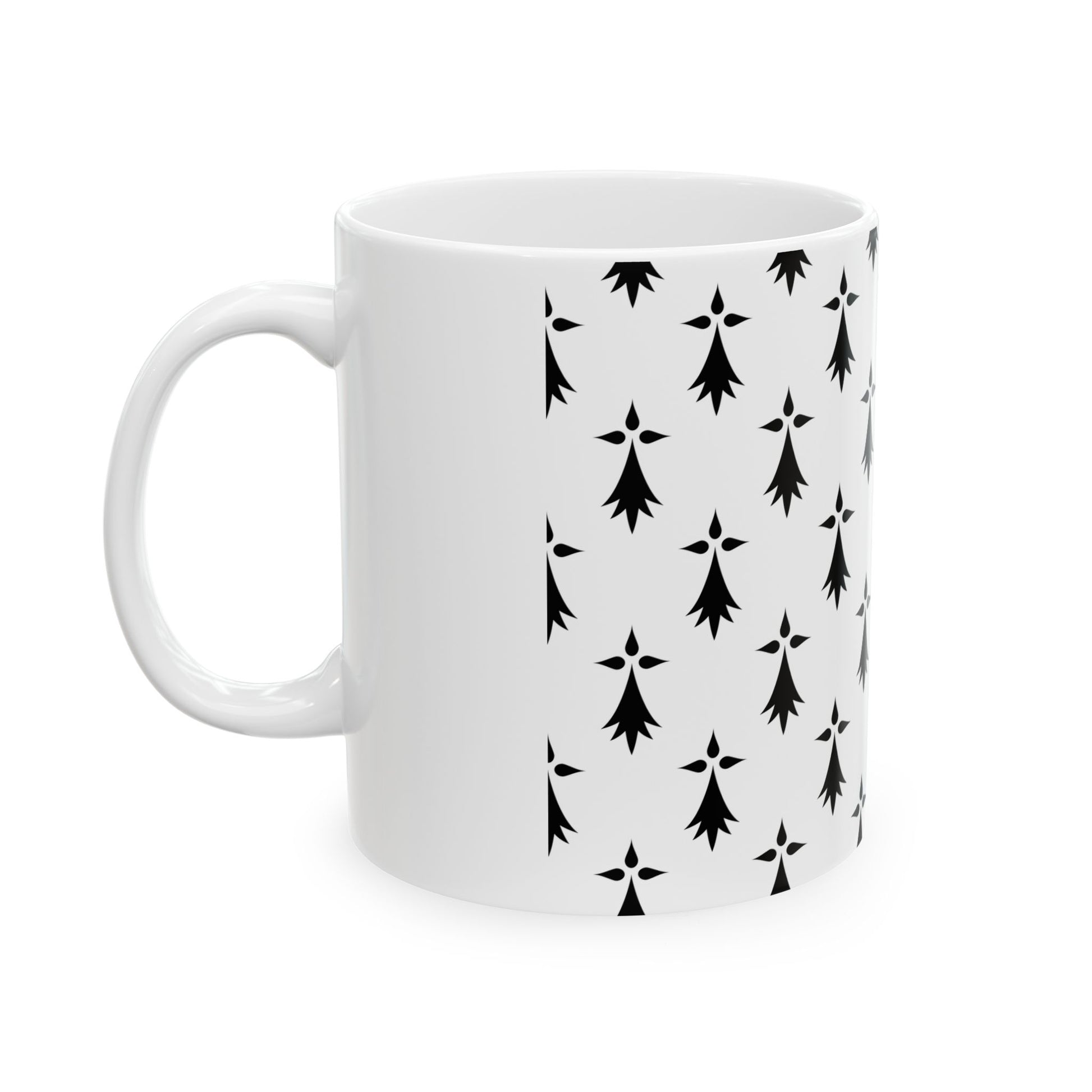 Banniel Erminig (Belgium) White Coffee Mug-Go Mug Yourself