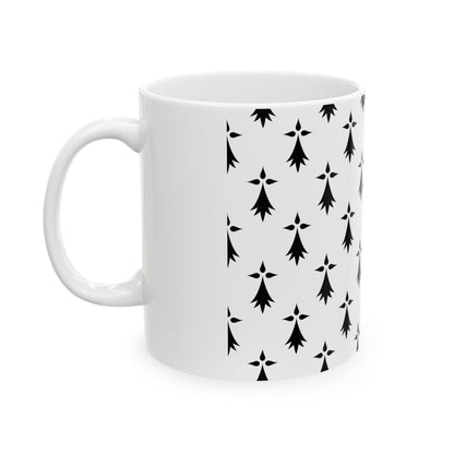 Banniel Erminig (Belgium) White Coffee Mug-Go Mug Yourself