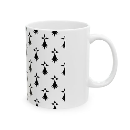 Banniel Erminig (Belgium) White Coffee Mug-Go Mug Yourself