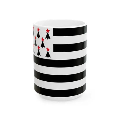 Banniel Komunour Breizh (Belgium) White Coffee Mug 15oz - Go Mug Yourself