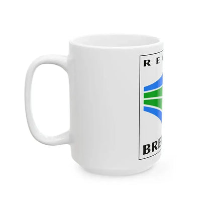 Banniel logo rannvro Breizh 1988-2005 (France) White Coffee Mug - Go Mug Yourself