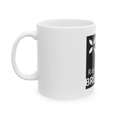 Banniel logo rannvro Breizh (France) White Coffee Mug - Go Mug Yourself