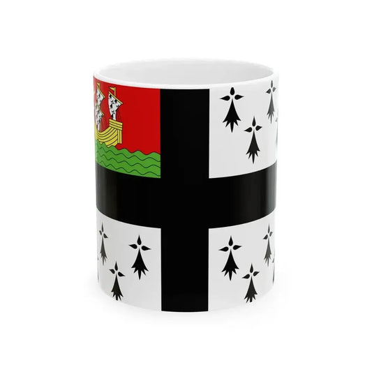 Banniel naoned all (France) White Coffee Mug 11oz - Go Mug Yourself