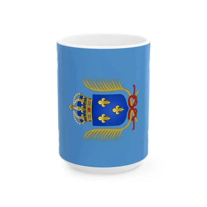 Banniere de Carillon (Canada) White Coffee Mug 15oz - Go Mug Yourself