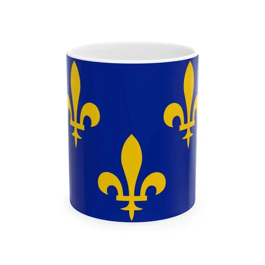 Banniere de France style 1400 (France) White Coffee Mug 11oz - Go Mug Yourself