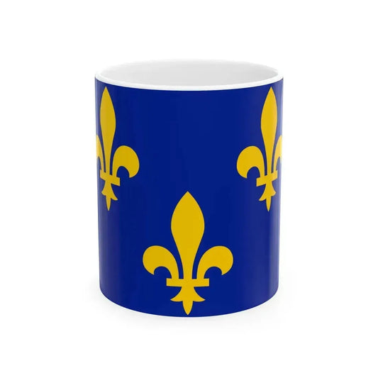 Banniere de France style 1500 (France) White Coffee Mug 11oz - Go Mug Yourself