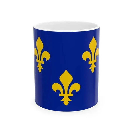 Banniere de France style 1640 (France) White Coffee Mug 11oz - Go Mug Yourself