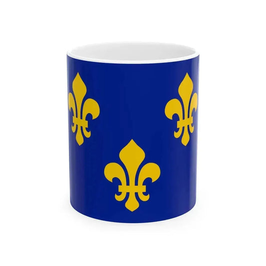 Banniere de France style 1700 (France) White Coffee Mug 11oz - Go Mug Yourself