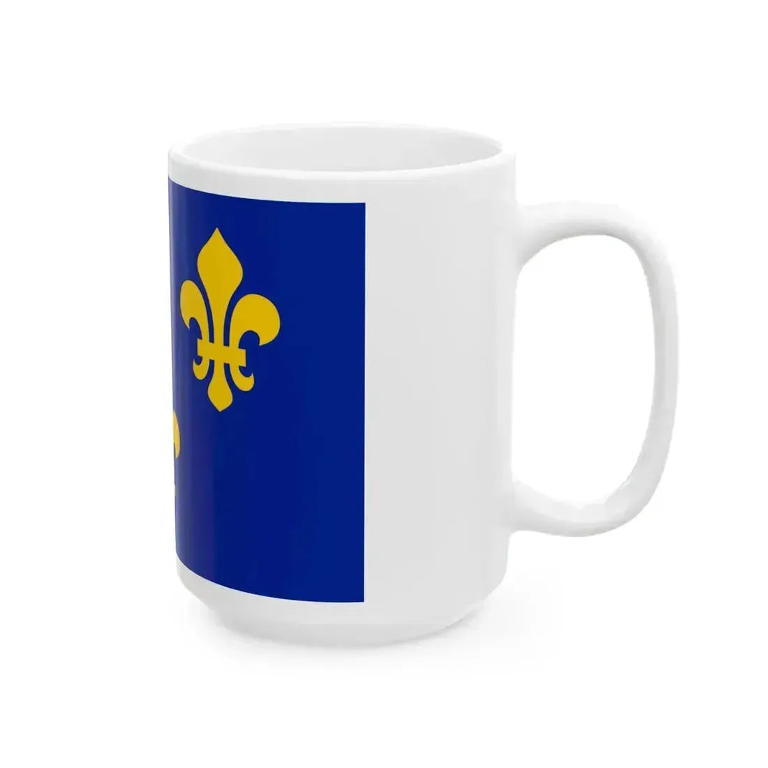 Banniere de France style 1700 (France) White Coffee Mug - Go Mug Yourself