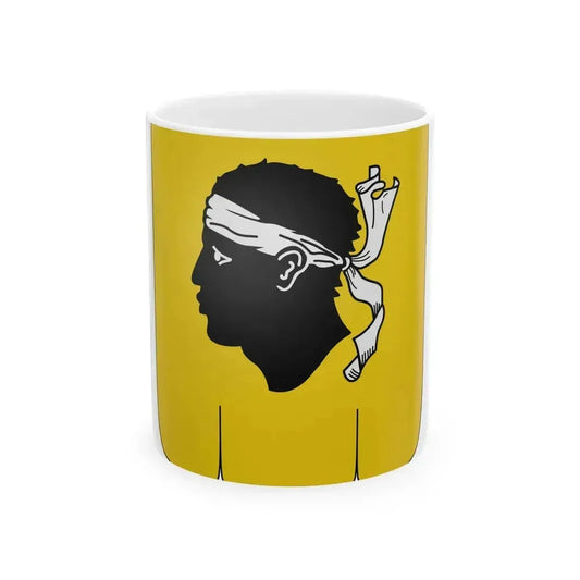 Banniere Royaume de Corse selon Gelre (France) White Coffee Mug 11oz - Go Mug Yourself