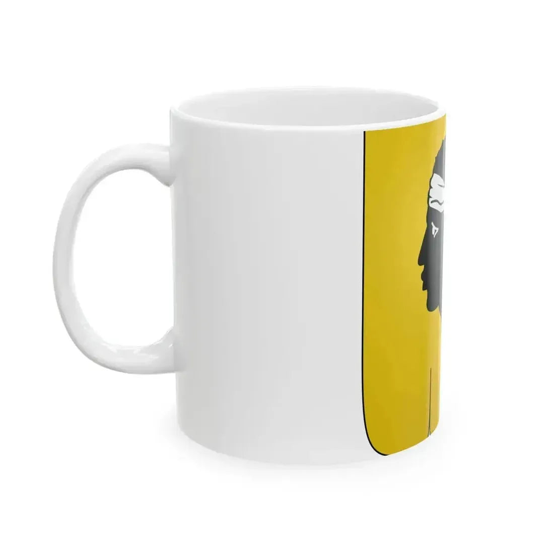 Banniere Royaume de Corse selon Gelre (France) White Coffee Mug - Go Mug Yourself