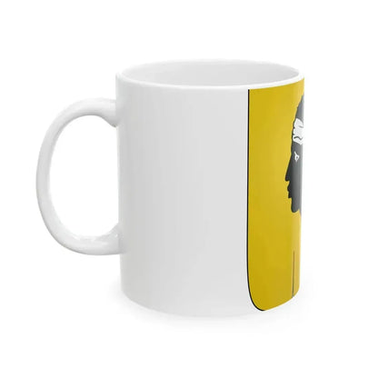 Banniere Royaume de Corse selon Gelre (France) White Coffee Mug - Go Mug Yourself