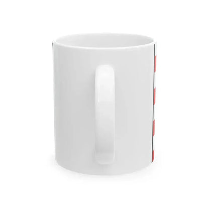 Banska Bystrica Banska Bystrica Flag (Slovakia) White Coffee Mug - Go Mug Yourself