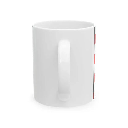 Banska Bystrica Banska Bystrica Flag (Slovakia) White Coffee Mug - Go Mug Yourself