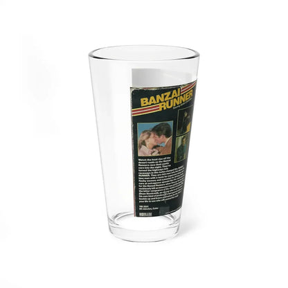 BANZAI RUNNER (VHS COVER) Pint Glass 16oz - Go Mug Yourself