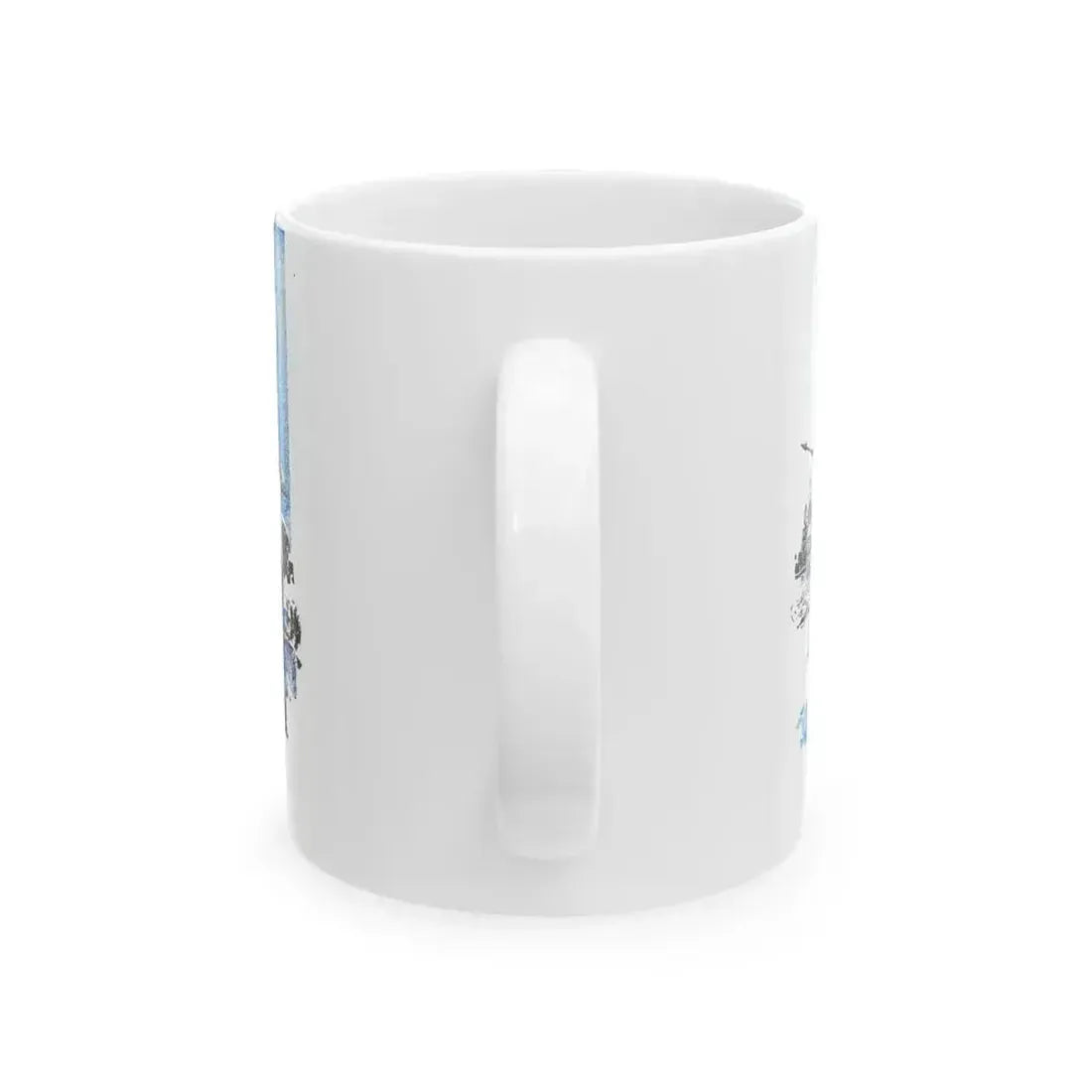 Bar Gold (1), Blue Book Magazine, April 1948 - White Coffee Mug - Go Mug Yourself
