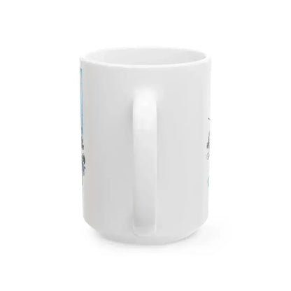 Bar Gold (1), Blue Book Magazine, April 1948 - White Coffee Mug - Go Mug Yourself