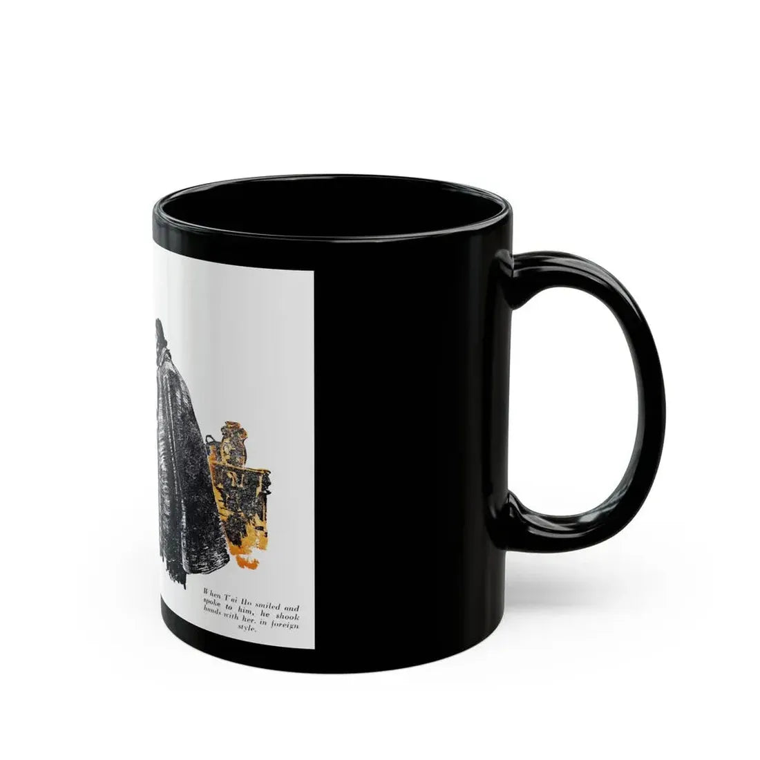 Bar Gold (2), Blue Book Magazine, April 1948 - Black Coffee Mug - Go Mug Yourself