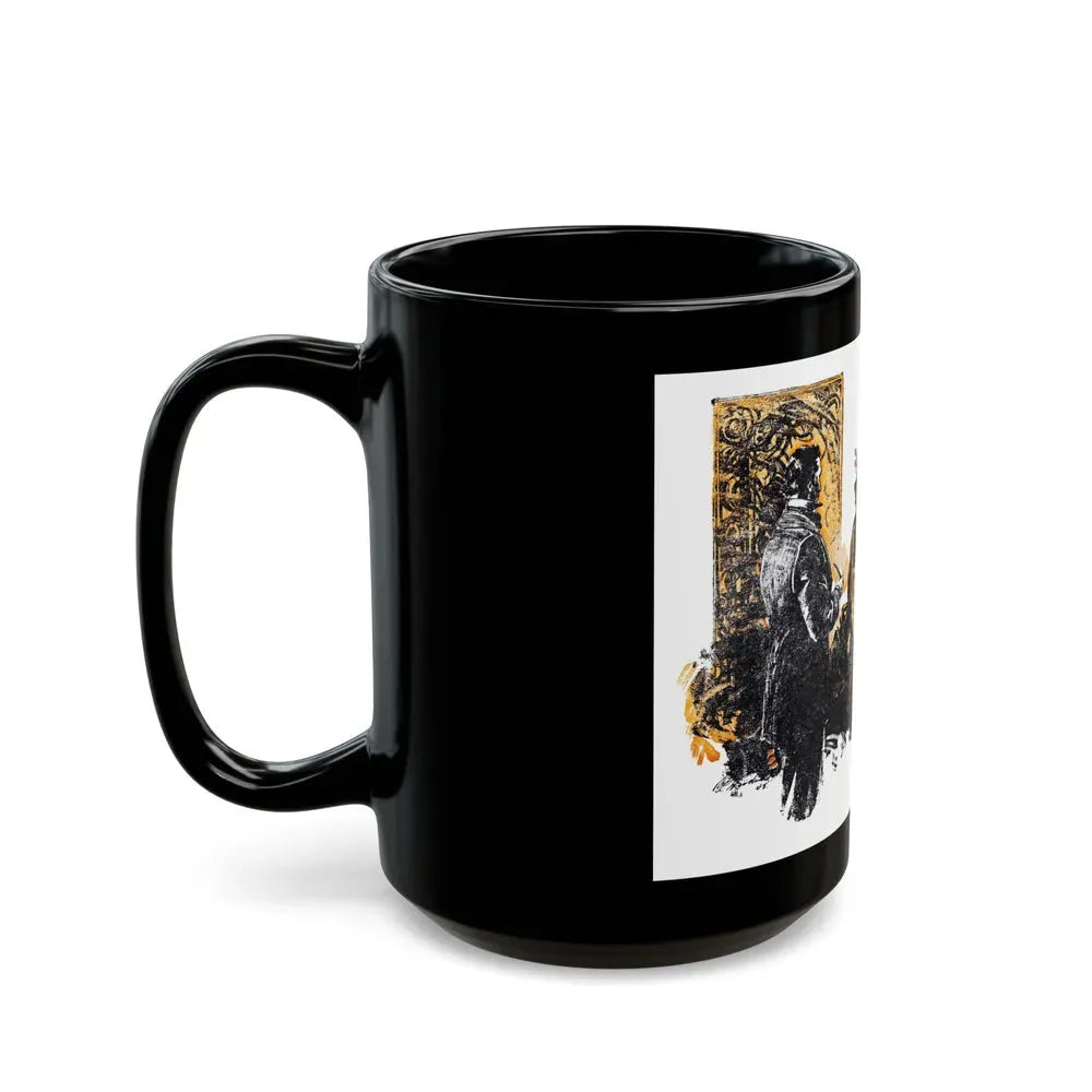 Bar Gold (2), Blue Book Magazine, April 1948 - Black Coffee Mug - Go Mug Yourself