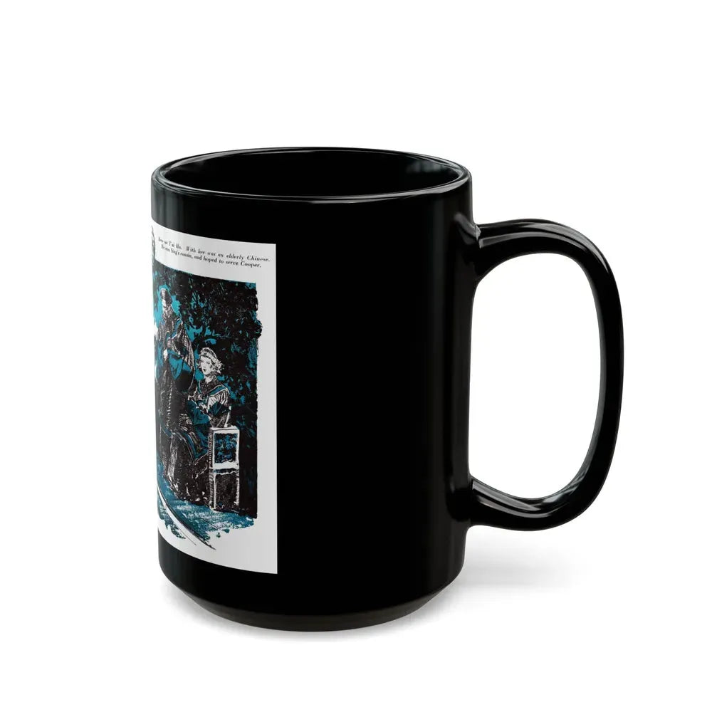 Bar Gold (3), Blue Book Magazine, April 1948 - Black Coffee Mug - Go Mug Yourself