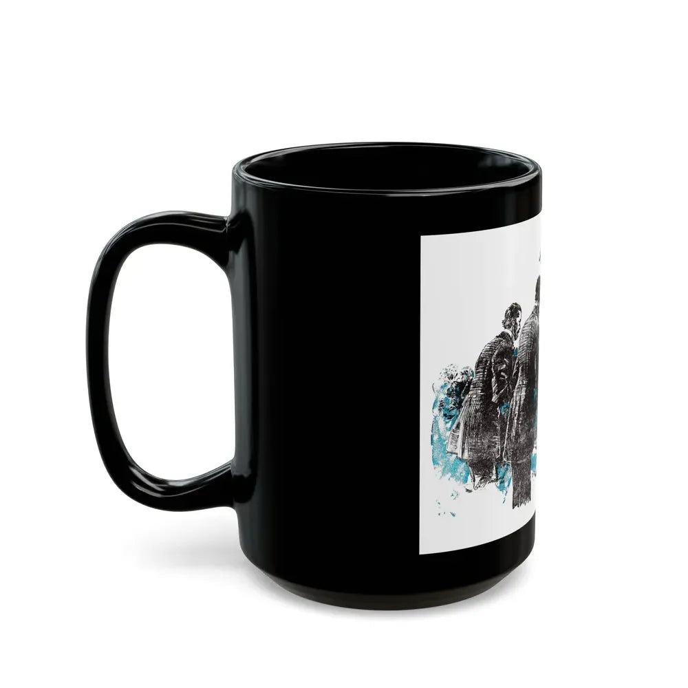 Bar Gold (3), Blue Book Magazine, April 1948 - Black Coffee Mug - Go Mug Yourself