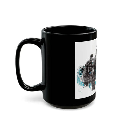 Bar Gold (3), Blue Book Magazine, April 1948 - Black Coffee Mug - Go Mug Yourself