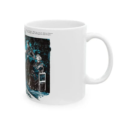 Bar Gold (3), Blue Book Magazine, April 1948 - White Coffee Mug - Go Mug Yourself