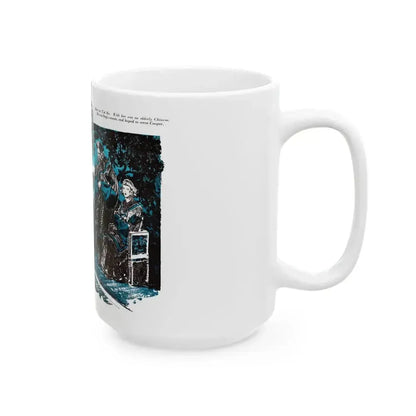Bar Gold (3), Blue Book Magazine, April 1948 - White Coffee Mug - Go Mug Yourself