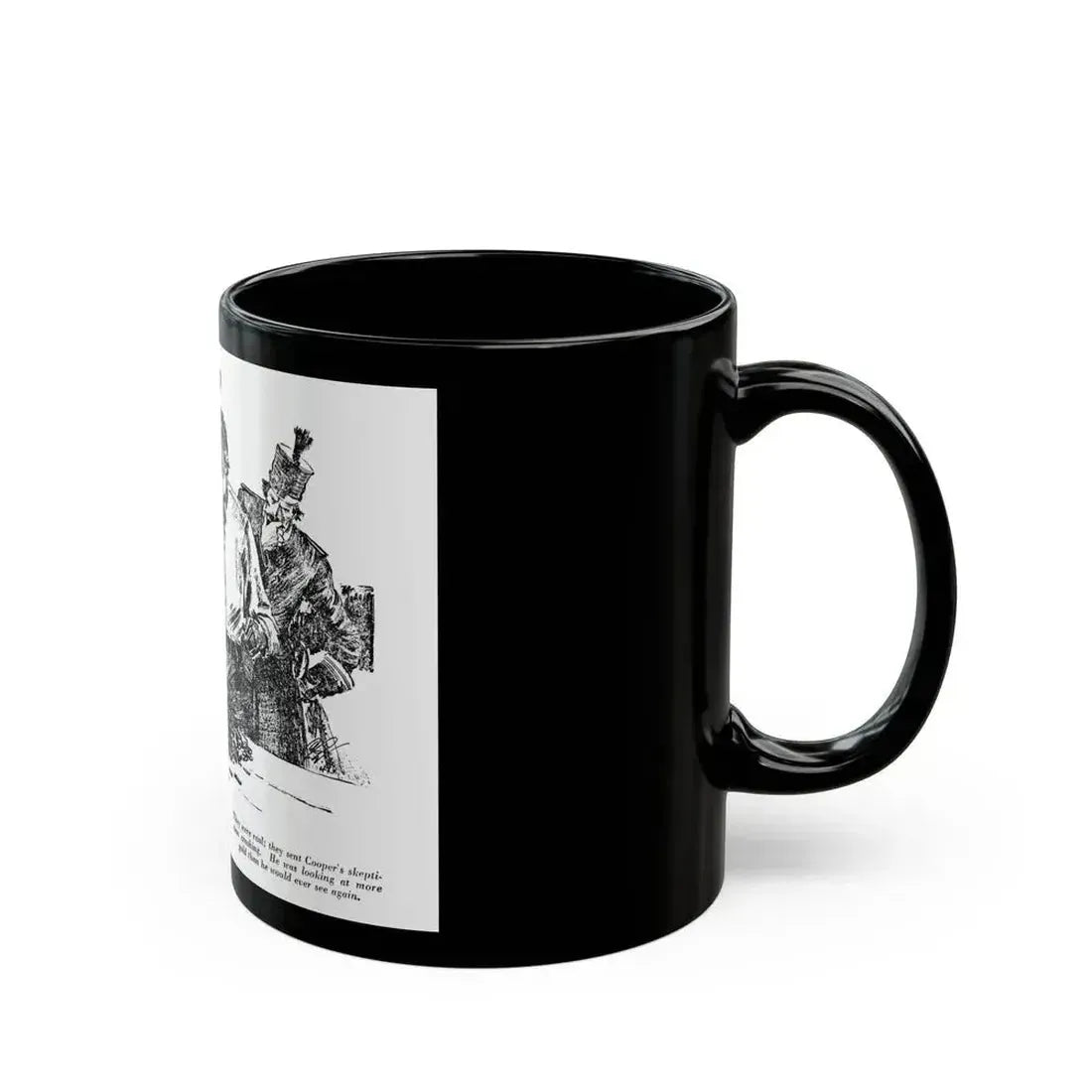 Bar Gold (4), Blue Book Magazine, April 1948 - Black Coffee Mug - Go Mug Yourself