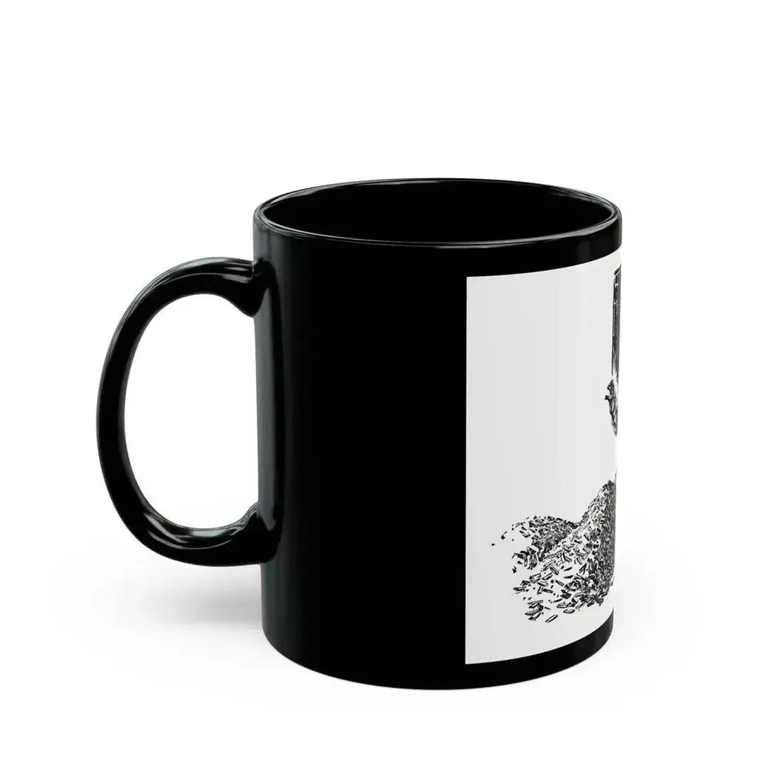 Bar Gold (4), Blue Book Magazine, April 1948 - Black Coffee Mug - Go Mug Yourself