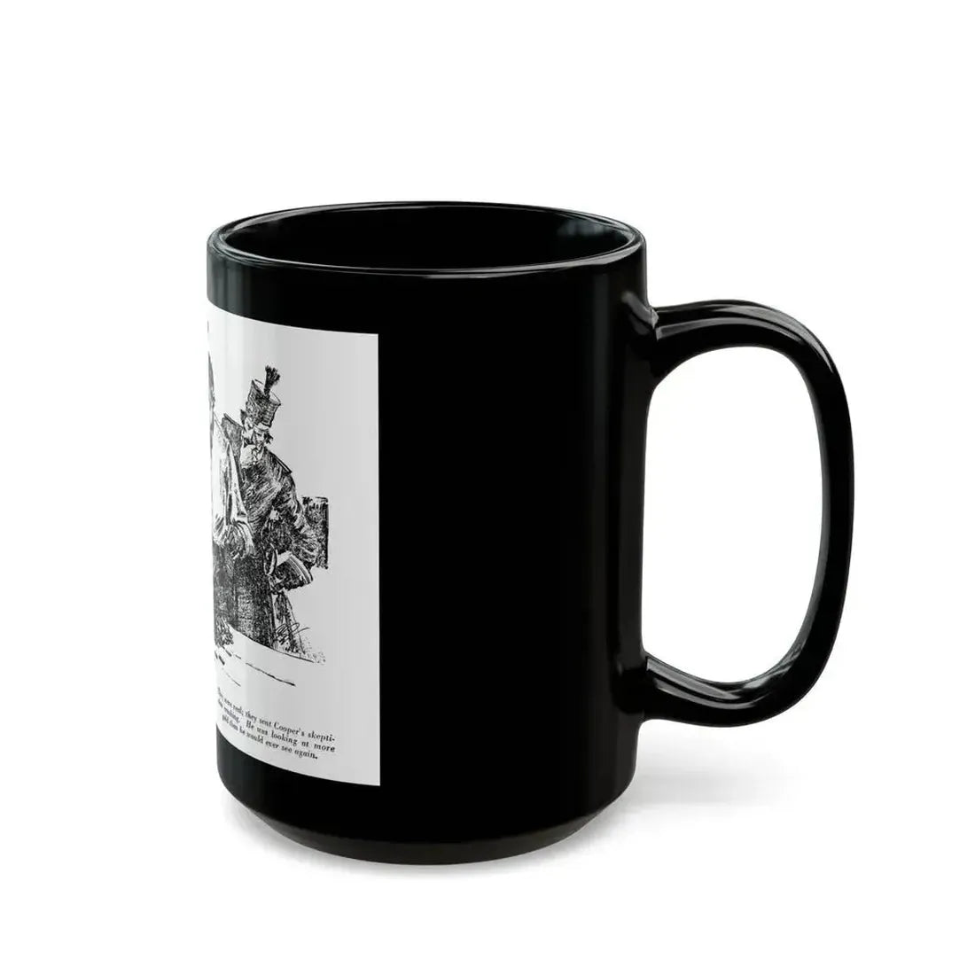 Bar Gold (4), Blue Book Magazine, April 1948 - Black Coffee Mug - Go Mug Yourself