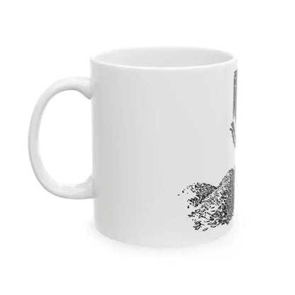 Bar Gold (4), Blue Book Magazine, April 1948 - White Coffee Mug - Go Mug Yourself