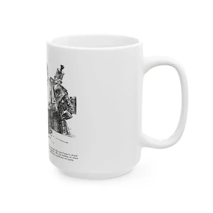 Bar Gold (4), Blue Book Magazine, April 1948 - White Coffee Mug - Go Mug Yourself