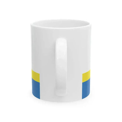 Baran city flag (Belarus) White Coffee Mug - Go Mug Yourself