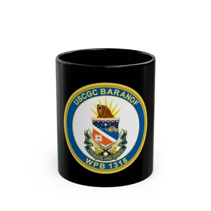 Baranof WPB 1318 (U.S. Coast Guard) Black Coffee Mug 11oz - Go Mug Yourself