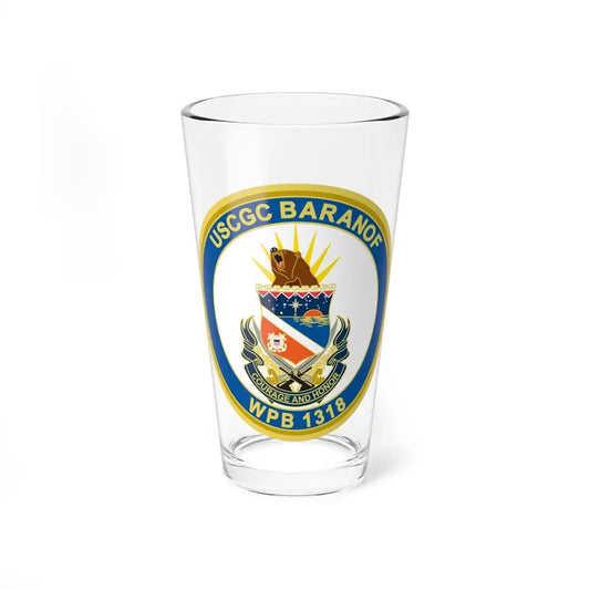 Baranof WPB 1318 (U.S. Coast Guard) Pint Glass 16oz 16oz - Go Mug Yourself