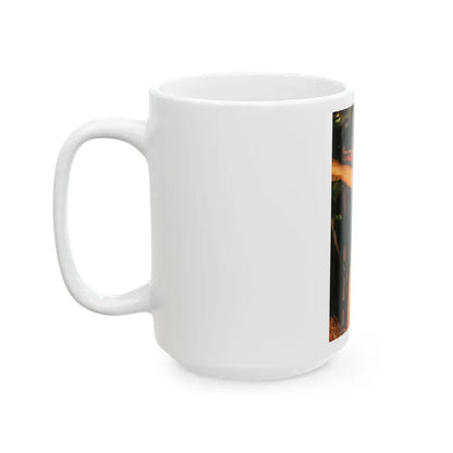 Barbara Carrera #03 (Vintage Female Icon) White Coffee Mug - Go Mug Yourself