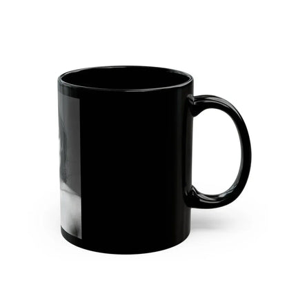 Barbara Carrera #104 (Vintage Female Icon) Black Coffee Mug - Go Mug Yourself