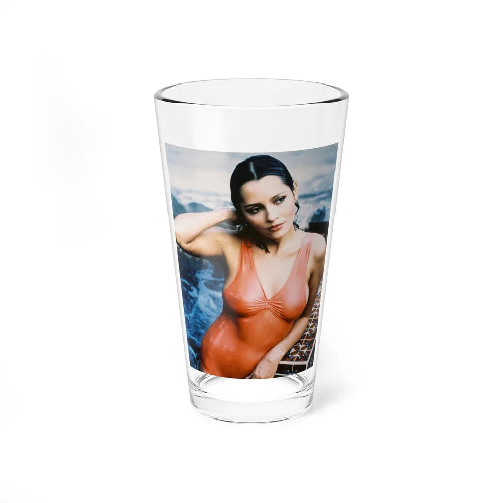 Barbara Carrera #11 (Vintage Female Icon) Pint Glass 16oz-16oz-Go Mug Yourself