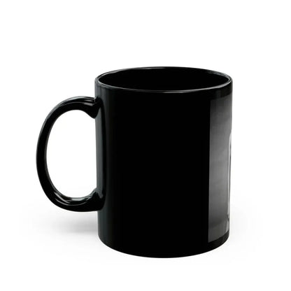 Barbara Carrera #110 (Vintage Female Icon) Black Coffee Mug - Go Mug Yourself