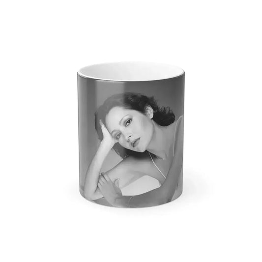 Barbara Carrera #111 (Vintage Female Icon) Color Changing Mug 11oz 11oz - Go Mug Yourself