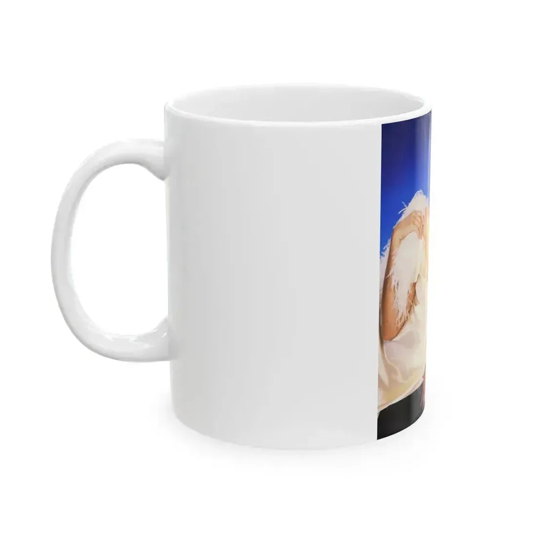 Barbara Carrera #113 (Vintage Female Icon) White Coffee Mug - Go Mug Yourself