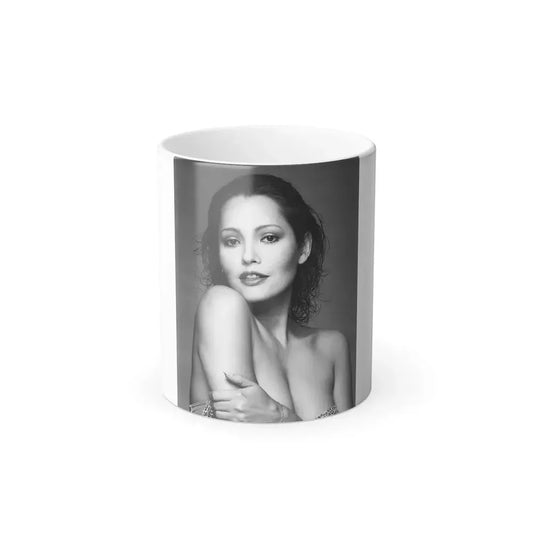 Barbara Carrera #114 (Vintage Female Icon) Color Changing Mug 11oz 11oz - Go Mug Yourself
