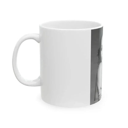 Barbara Carrera #114 (Vintage Female Icon) White Coffee Mug - Go Mug Yourself
