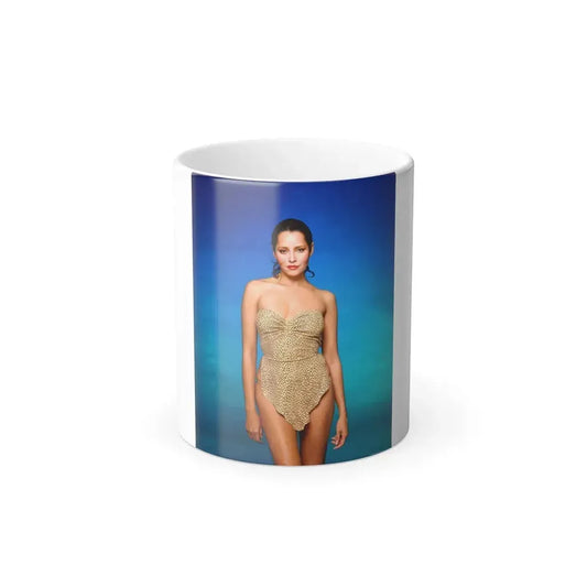 Barbara Carrera #115 (Vintage Female Icon) Color Changing Mug 11oz 11oz - Go Mug Yourself