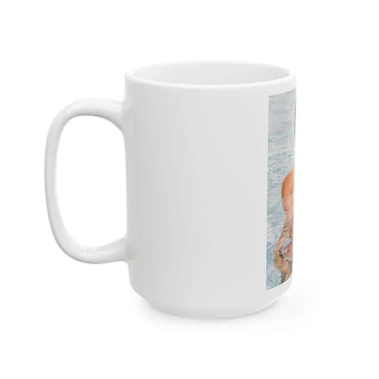 Barbara Carrera #116 (Vintage Female Icon) White Coffee Mug - Go Mug Yourself