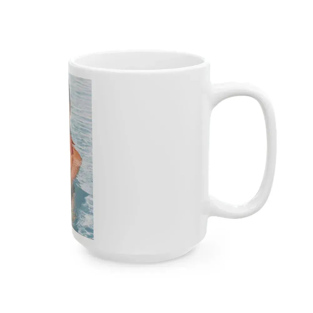 Barbara Carrera #116 (Vintage Female Icon) White Coffee Mug - Go Mug Yourself