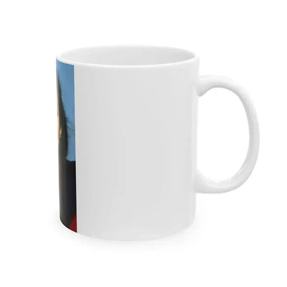 Barbara Carrera #117 (Vintage Female Icon) White Coffee Mug - Go Mug Yourself